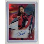 【5枚限定】中邑真輔直書きサイン 2020 Topps Finest WWE Red Refractor Auto