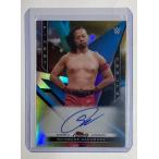 【25枚限定】中邑真輔直書きサイン 2020 Topps Finest WWE Finest Debuts Gold Refractor Auto