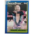【25枚限定】中邑真輔直書きサイン 2021 Topps Heritage WWE Smack Down Auto
