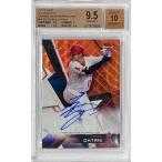 【超激レア!25枚限定】大谷翔平直書きルーキーサイン 2018 Topps Finest Orange Wave Ref RC Auto BGS9.5 Auto10