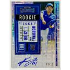 【10枚限定】山口俊直書きルーキーサイン 2020 Panini Contenders Rookie Ticket Maze Ref Auto