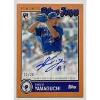 【25枚限定】山口俊直書きルーキーサイン 2020 Topps Brooklyn Collection Orange RC Auto