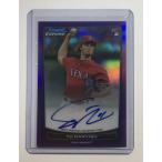 【10枚限定】ダルビッシュ有直書きROOKIEサイン 2012 Bowman Chrome Draft Purple Ref RC Auto