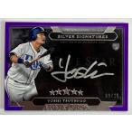 【25枚限定】筒香嘉智直書き銀インクルーキーサイン 2020 Topps Five Star Silver Signatures Purple RC Auto