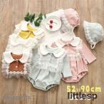  детский комбинезон baby младенец девочка длинный рукав 2 позиций комплект шляпа имеется гонки оборка симпатичный модный круг воротник воротник имеется цветок симпатичный цветок 
