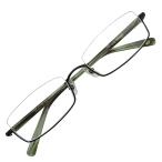 [k-eines] неполная оправа с опорой в нижней части квадратное очки date очки UV голубой свет cut 12003 ( модные очки без линз зеленый )