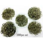 金古美 丸カン 1000個 セット 4mm 5mm 6mm 7mm 8mm 金具 アクセサリーパーツ アンティーク ゴールド AP0070