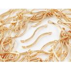  metal палочка 20mm S type 100 шт обе can имеется Gold KC золотой серьги детали серьги детали (AP0706)