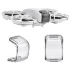 DJI Neo ドローン専用 レンズカバー 衝突防止カバー レンズフード 防塵 耐衝撃 透明プロテクター 軽量 着脱簡単 カメラ保護アクセサリー マルチコプター（ディー