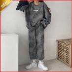 [ специальная цена ] верх и низ в комплекте выставить женский длинный рукав тянуть over cut and sewn s длинные брюки тренировочный casual салон одежда осень 