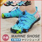 ウォーターシューズ マリンシューズ キッズ ジュニア アクアシューズ 子ども 子供 磯遊び 川遊び 水陸両用 男女兼用 レジャー 林間学校
