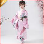  купальный халат Kids пижама банное полотенце выставить костюм кимоно общий рисунок цветочный принт юката тонкий ванна бассейн морская вода . память день японская одежда кимоно ребенок 