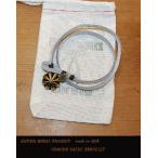 ButtonWorksAmerica　ボタンワークス【♯BrassConcho-SuedeBracelet”white/コンチョスウェードブレス