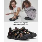Yahoo! Yahoo!ショッピング(ヤフー ショッピング)春夏　KEEN　キーン　シーキャンプ2CNX　ルールロジェット　leur logette　コラボ　キャンプ ビッグキッズ　ガールズ　子供用　キーン正規取り扱い　アウトドア