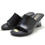 【送料無料(北海道、沖縄除く)】 レディースサンダル 600 厚底サンダル ヘップサンダル ウエッジソール ミュールサンダル 日本製 婦人 靴 ブラック