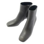 【新品】  CELINE / セリーヌ | フィービー期 BAMBAM バンバン メタルヒール ショートブーツ | 37.5 | ブラウン/シルバー | レディース