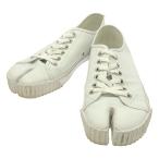 ショッピングマルジェラ Maison Margiela / メゾンマルジェラ | レザー タビ スニーカー | 38 1/2 | ホワイト | レディース