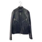 DSQUARED2 / ディースクエアード レザー シングル ライダースジャケット