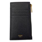 CELINE / セリーヌ レザー コンパクト ジップドカードホルダー
