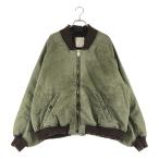 ANCELLM / アンセルム FADED BOMBER JACKET / ダメージ加工 ミリタリー ボンバー ジャケット ブルゾン