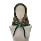 HERMES / Hermes parmi les fleurs je compte les heures Pleated Carre Calle шарф 