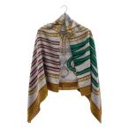 HERMES / エルメス GRAND TRALALA / グラントゥラララ  カレ140 カシミヤ シルク 大判 スカーフ