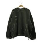 Thug Club / サグ クラブ ダメージ加工 ロゴ オーバーシルエット スウェット フーディ