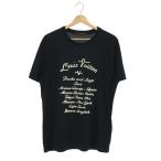 ショッピングLOUIS Louis Vuitton / ルイヴィトン | 刺繍メッセージロゴ クルーネック Tシャツ | M | ブラック | メンズ