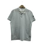 ショッピングモンクレール MONCLER / モンクレール | MAGLIA POLO MANICA CORTA 鹿の子 ポロシャツ | XL | ホワイト | メンズ