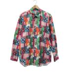 ショッピングギャルソン COMME des GARCONS SHIRT / コムデギャルソンシャツ ×KAWS カウズ / CLASSIC SHIRT 総柄 コットン シャツ