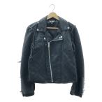 ショッピングギャルソン BLACK COMME des GARCONS / ブラックコムデギャルソン カットオフ ダブル ライダースジャケット