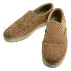 BOTTEGA VENETA / ボッテガヴェネタ レザー スエード イントレチャート スニーカー