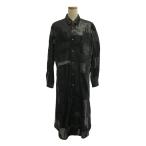 【美品】  JUNYA WATANABE COMME des GARCONS / ジュンヤワタナベ | 2021SS | ポリエステル 異素材 切替 パッチワーク シャツワンピース