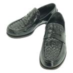 ショッピングボッテガ BOTTEGA VENETA / ボッテガヴェネタ レザー イントレチャート コイン ローファ