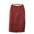 AURALEE / オーラリー LINEN GABARDINE SLIT SKIRT リネン スリット スカート