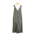 【美品】  COLUMN / コラム | 千鳥格子 コンビネゾン オールインワン | 38 | ホワイト/ブラック | レディース