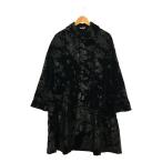 ショッピングギャルソン BLACK COMME des GARCONS / ブラックコムデギャルソン VOLOUR&COATING COAT ベルベット コーティング ステ