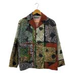 ショッピングショール ohta / オオタ tentile shawl color shirts 総柄 ショールカラー シャツ