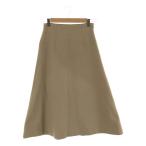 Ron Herman / ロンハーマン | Wool Light Melton Skirt ロングスカート | XS | ベージュ | レディース