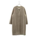 SOEJU / ソージュ ウール ボア ノーカラーコート