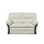 URBAN 合成皮革２人掛けソファ　Ｅｄｅｎ（エデン）S-3115-2P アイボリー