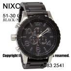 ショッピングnixon [ニクソン] NIXON 腕時計 51-30 CHRONO: BLACK/STEEL A083-2541-00 メンズ [並行輸入品]