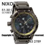 [ニクソン] NIXON 腕時計 51-30 CHRONO: GUNMETAL/SPRUCE/BRASS A083-2789-00 メンズ [並行輸入品]
