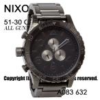 [ニクソン] NIXON 腕時計 51-30 CHRONO_ ALL GUNMETAL A083-632-00 メンズ [並行輸入品]