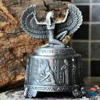  ok ta-b box metal isis коричневый nto Vintage Europe произведение искусства металл украшение ok турбо wa Индия выше музыкальная шкатулка часы приспособление. orugo-