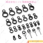 ニット釣竿ガイドロッド 修理キット 25本 釣り竿 交換 補修 交換用ロッドガイド フロッド用ガイド ステンレス鋼 修理セット DIY アイリング