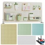 有孔ボード パンチングボード マグネットボード 卓上ボード 自立 デスクボード 有孔 ペグボード 壁掛け 卓上 デスク 収納 棚 ペン立て フック 磁石対応 キッチン