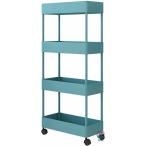  кухонные тележки раздвижной щель место хранения 1 тонкий Wagon с роликами . кухня место хранения уборная цвет 3 место хранения подставка приправа полки подставка стиральная машина ширина рефрижератор ширина 