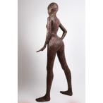 全身タイツ ヒョウ柄 ブラウン オーダーメイド 男性女性兼用 ゼンタイ コスプレ ZENTAI レオタード ボディースーツ 仮装 イベント 着ぐるみ