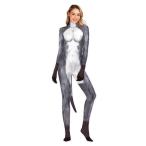 全身タイツ ペット 女性 Mサイズ ゼンタイ コスプレ ZENTAI レオタード ボディースーツ 仮装 コスチューム 戦隊 キャットスーツ
